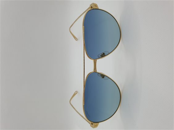 Oiritaly Gafas de sol Mujer Cartier CT0298S004 GOLD GOLD BLUE57